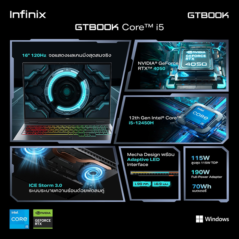 Infinix GT Book